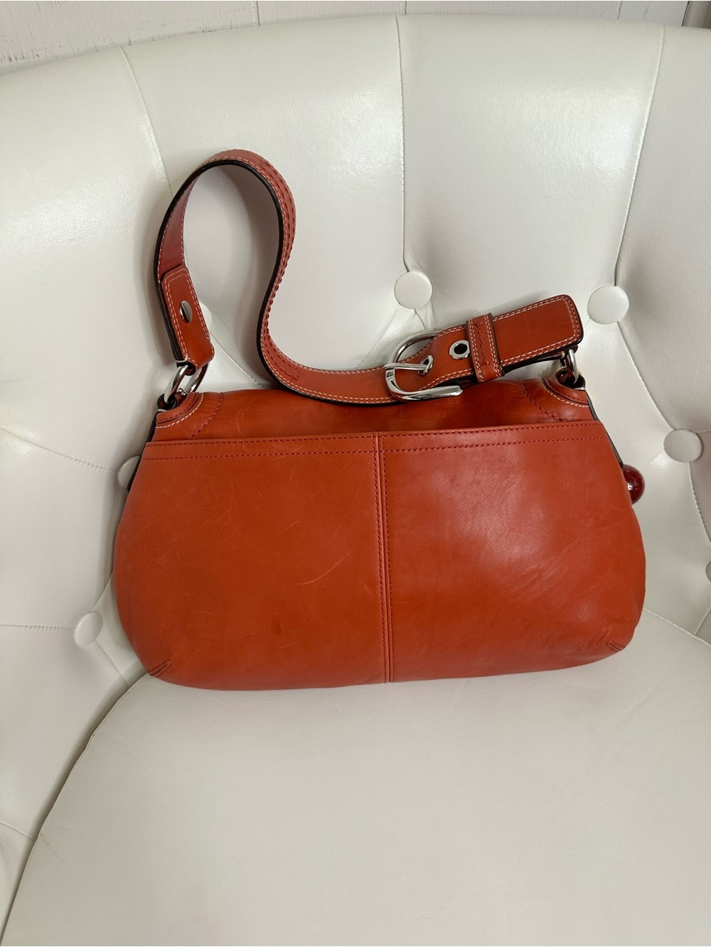 Red/orange coach SoHo - Picture 2 of 6